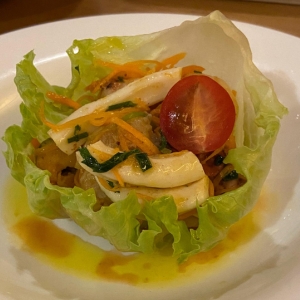 insalata con frutti di mare