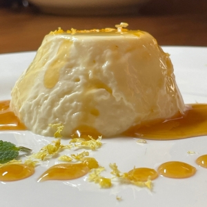 panna cotta al limone siciliano